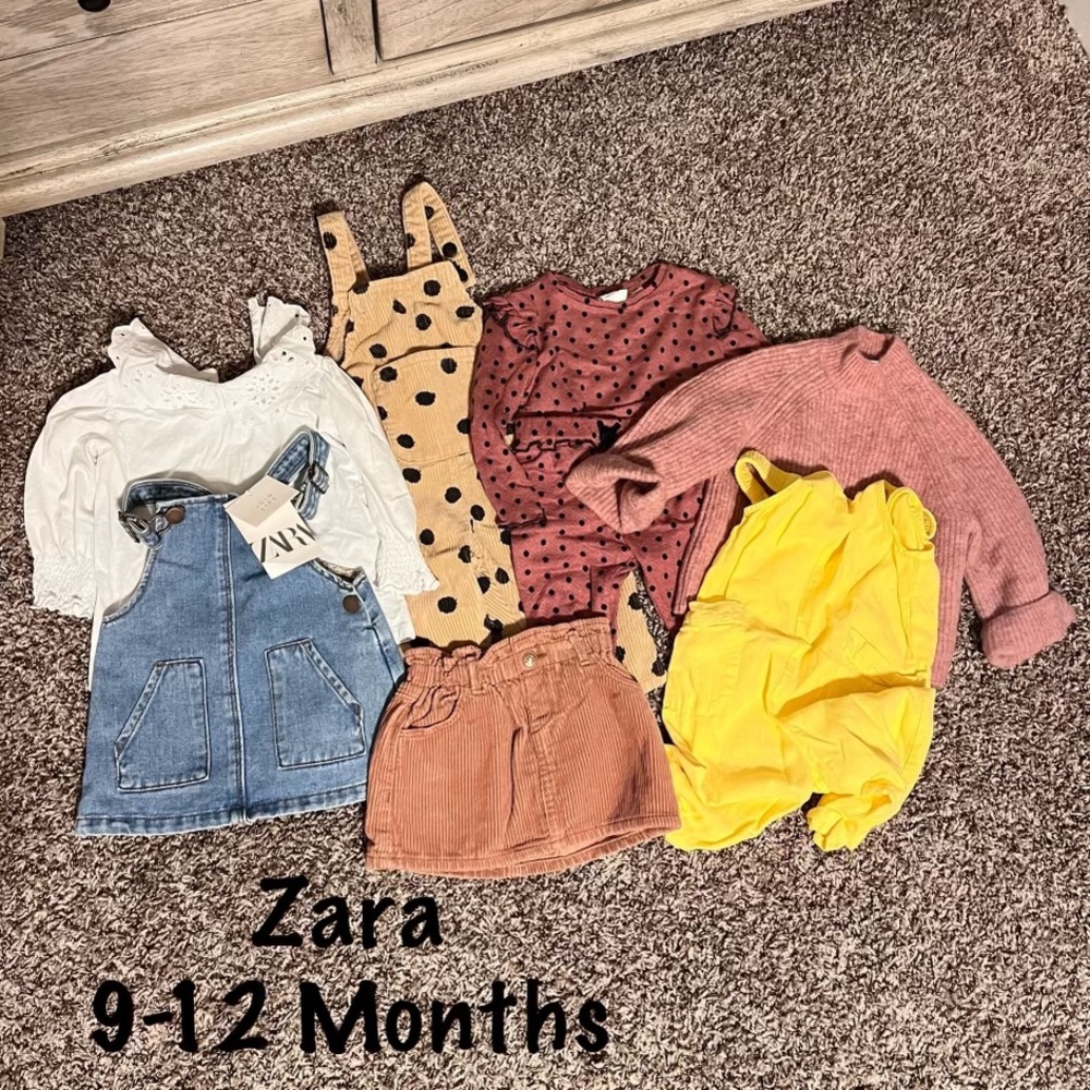 Zara girls clothes, 9-12 months